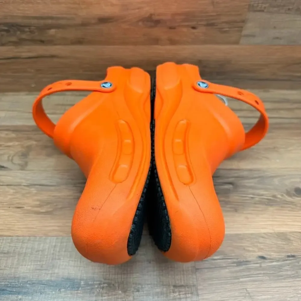 Crocs size M11 Mario Batali Signature Edition Non-Slip Sole Orange
